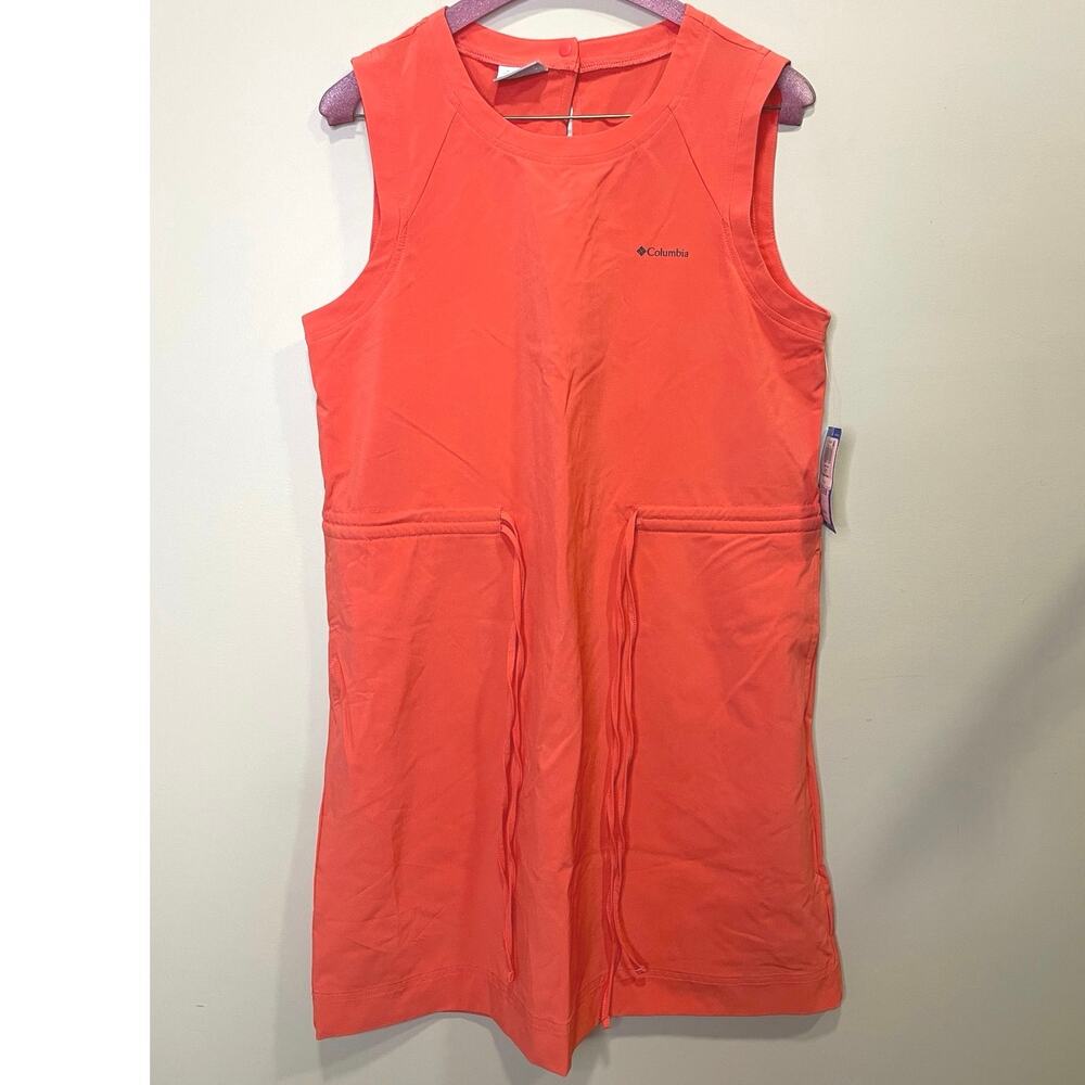 NWT Columbia Women's Bogota Bay Sleeveless Coral Dress Athletic Size Small